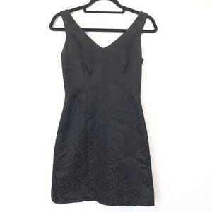 Jeanette Kastenberg Bergdorf Goodman Floral Jacquard Sleeveless Cocktail Dress 4
